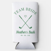 Laatste schommel Golf Bachelorette Seltzer Blikjeskoeler (Voorkant)