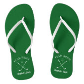 Laatste schommel Golf Bachelorette Teenslippers (Voetbed)