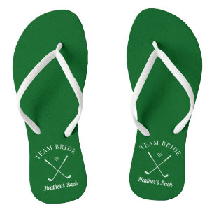 Laatste schommel Golf Bachelorette Teenslippers