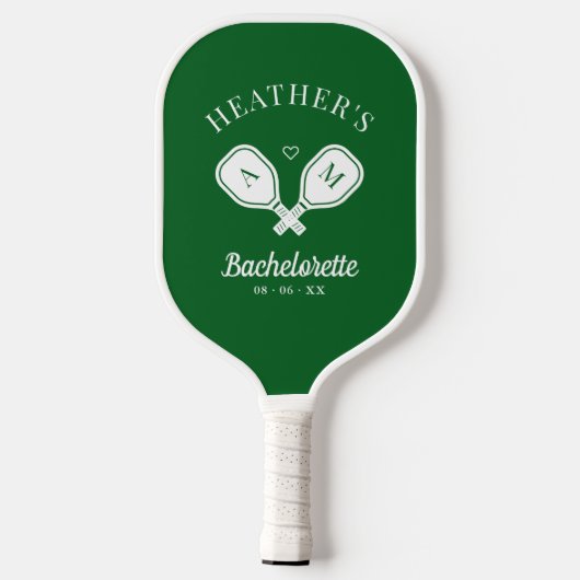Laatste schommel Pickleball Bachelorette Paddle (Achterkant)
