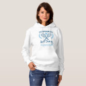 Laatste schommel Tennis Country Club Bachelorette Hoodie (Voorkant volledig)