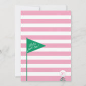 Laatste schommel voor de Ring Bachelorette uitnodi Kaart (Achterkant)