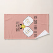 Laatste schommel Voor de Ring Bruiloft Pickleball Handdoek (Handdoek)