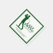 Laatste schommel voor de Ring Golf Bachelor Servet (Hoek)