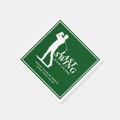 Laatste schommel voor de Ring Golf Bachelor Servet (Hoek)