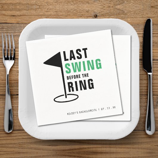 Laatste schommel voor de Ring Golf Bachelorette Pa Servet