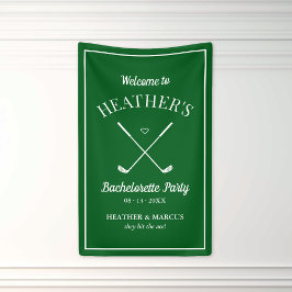 Laatste schommel voor de Ring Golf Bachelorette Spandoek