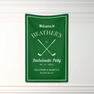 Laatste schommel voor de Ring Golf Bachelorette Spandoek