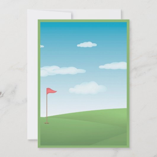 Laatste schommel voor de ring kaart (Achterkant)