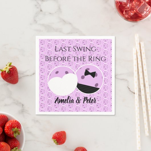 Laatste schommel voor de Ring Pre-Wedding Pickleba Servet (Insitu)