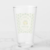 Laatste schommel Voor De Ring Sage & Cream Pickleb Glas (Achterkant)