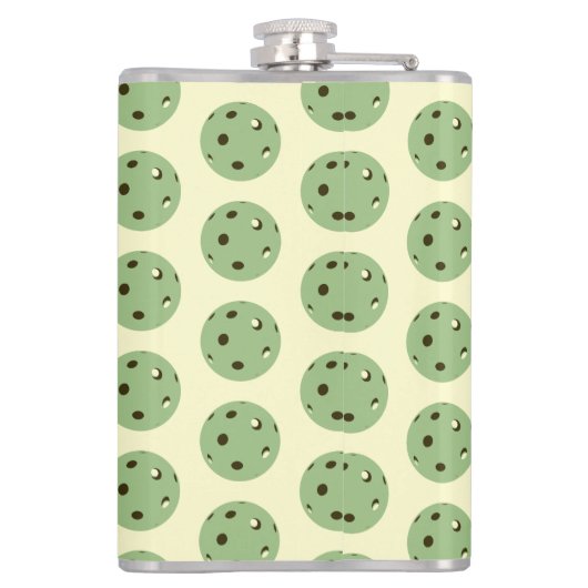 Laatste schommel Voor De Ring Sage & Cream Pickleb Heupfles (Achterkant)