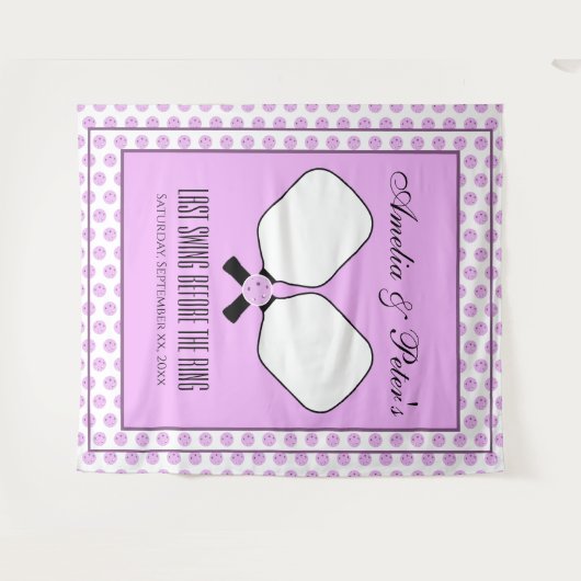 Laatste schommeling Voor de Ring Welkom & Dank u Wandkleed (Voorkant (horizontaal))