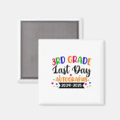 Laatste schooldag 2025 Autograph 3e klas G Magneet (Voorkant / Achterkant)