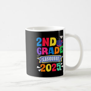 Laatste schooldag 2e klas Afstuderen 2025 tweede Koffiemok