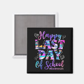 Laatste Schooldag Buschauffeur Leven Zomer Grappig Magneet (Voorkant / Achterkant)
