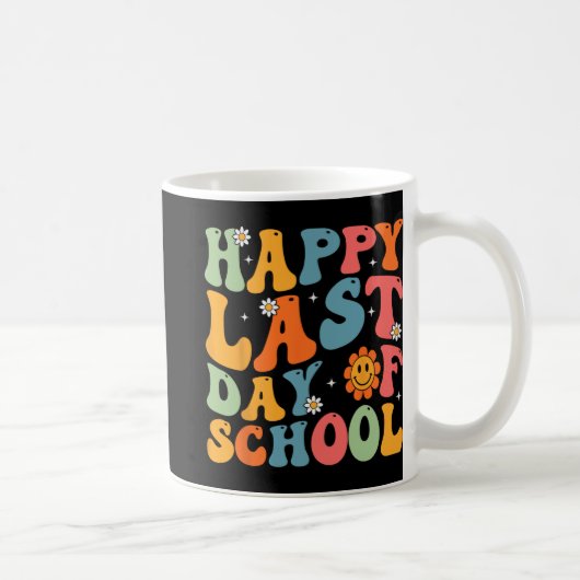 Laatste Schooldag Docent Student Afstuderen Groo Koffiemok (Rechts)
