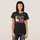 Laatste Schooldag Geen Probleem Lama T-shirt (Voorkant volledig)