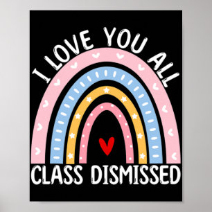 Laatste schooldag Ik hou van jullie allemaal CL on Poster