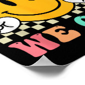 Laatste schooldag Lachleraar Summer Bruh We Out Poster (Hoek)