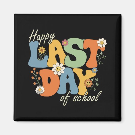 Laatste Schooldag Leerling Leraar Magneet (Voorkant)