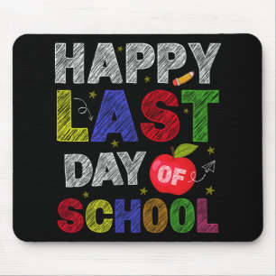 Laatste Schooldag Leerlingen En Leraren Muismat