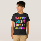 Laatste Schooldag Leraar Student Afstuderen 4 T-shirt (Voorkant volledig)