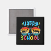 Laatste Schooldag Leraar Student Afstuderen 7  Magneet (Voorkant / Achterkant)