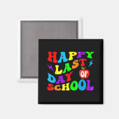 Laatste Schooldag Leraar Student  Magneet (Voorkant / Achterkant)