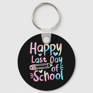 Laatste Schooldag Studenten Vrouwen Grappige Zomer Sleutelhanger