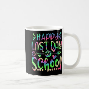 Laatste Schooldag Tie Dye Studenten En Leraren G Koffiemok