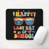 Laatste schooldag voor kinderen muismat (Met muis)