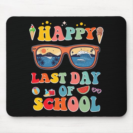 Laatste schooldag voor kinderen muismat (Voorkant)