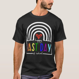 Laatste schooldag vrienden uit de jaren 70 t-shirt