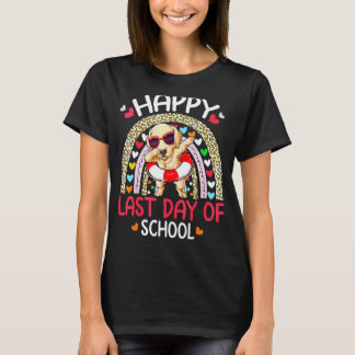 Laatste Schooldag Zomer Labrador Retriever Dabbi T-shirt