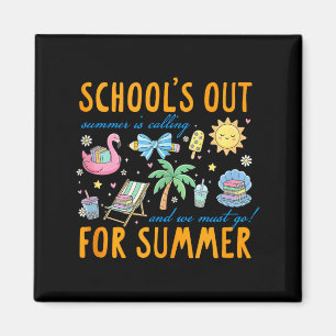 Laatste schooldag zomertijd school is uit voor magneet