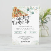 Laatste segment van Single Life-Vrijgezellenfeest Kaart (Staand voorkant)