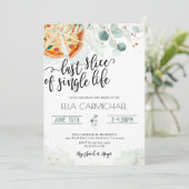 Laatste segment van Single Life-Vrijgezellenfeest Kaart (Staand voorkant)