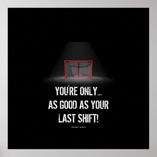 LAATSTE SHIFT POSTER (Voorkant)