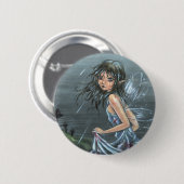 Laatste Smile Farewell Gothic Button (Voorkant /achterkant)