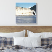 Laatste sneeuw canvas afdruk (Insitu (Slaapkamer))