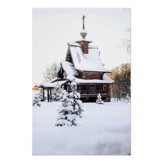 "Laatste Sneeuwval" Poster (Voorkant)