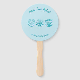 Laatste Splash Bachelorette Party Decor Foto Handwaaier