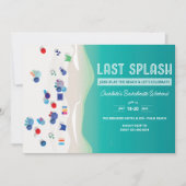Laatste Splash Bachelorette Party Weekend-route Kaart (Voorkant)