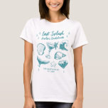 Laatste Splash Mermaid Beach vrijgezellenfeest T-shirt<br><div class="desc">Maak een plons op uw aanstaande vrijgezellenfeest met deze prachtige strand vrijgezellenfeest gepersonaliseerde T-shirts. Of u nu een strandreis, een meisjesvakantie of een vakantie met beste vrienden viert, deze aangepaste strand vrijgezellenfeest t-shirts zijn de perfecte aanvulling op uw onvergetelijke uitje. Voeg een persoonlijk tintje toe aan je vrijgezellenfeestkleding met aangepaste...</div>