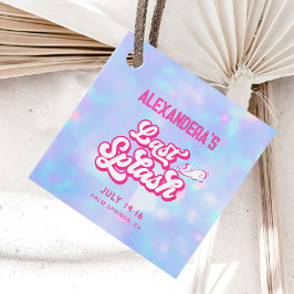 Laatste Splash Pool Feest Bruidsmeisjesfeest Bedankjes Labels