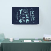 Laatste Splash Zeemeermin Strand Verloofdengroep F Spandoek (Beurs)