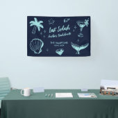 Laatste Splash Zeemeermin Strand Verloofdengroep F Spandoek (Beurs)