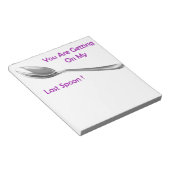 Laatste Spoon Notitieblok (Schuin)