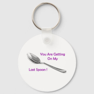 Laatste Spoon Sleutelhanger